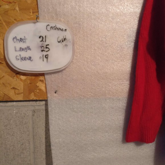 Gobi 100%Mongolian CASHMERE Turtleneck Chunky Pullover Sweater w/Measurement L - Picture 8 of 8